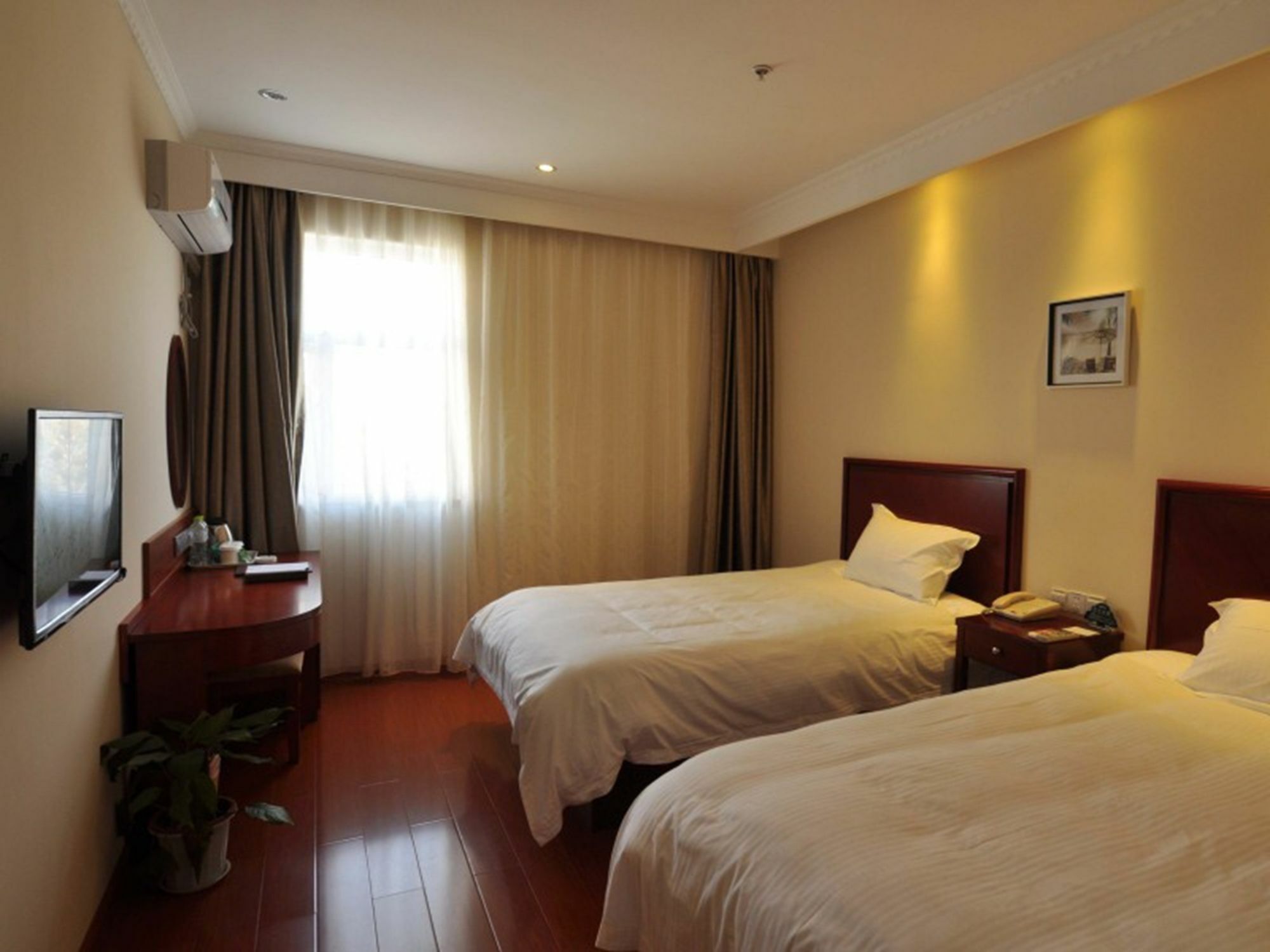 Greentree Inn Jiangsu Huaian Hongze Daqing Road Business Hotel Kültér fotó